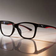 Armação de Grau PUMA PU02080 Preto e vermelho
