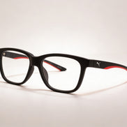 Armação de Grau PUMA PU02080 Preto e vermelho