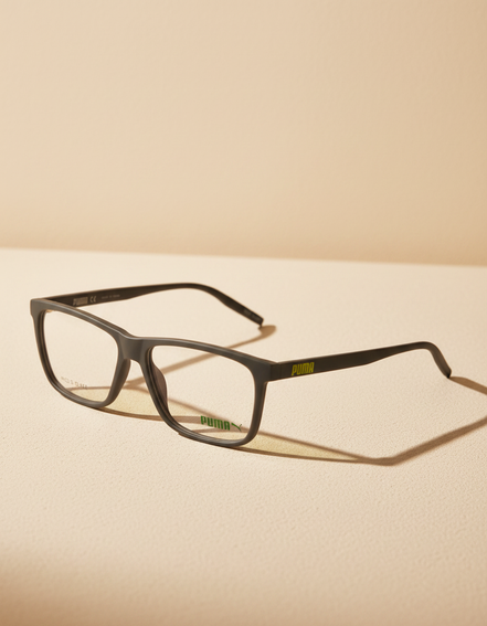 Armação de Grau PUMA PE0136OL Cinza e Verde