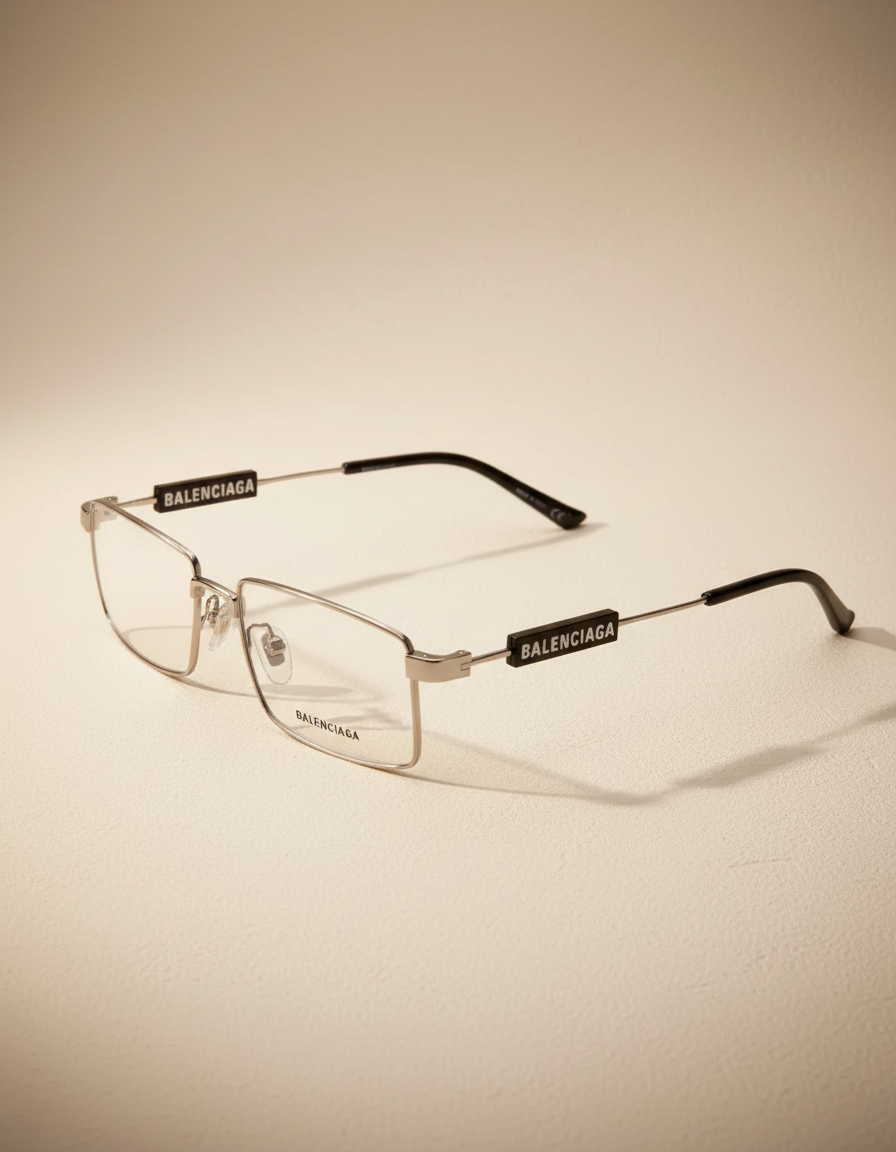 Armação de Grau BALENCIAGA BB01180 Prata