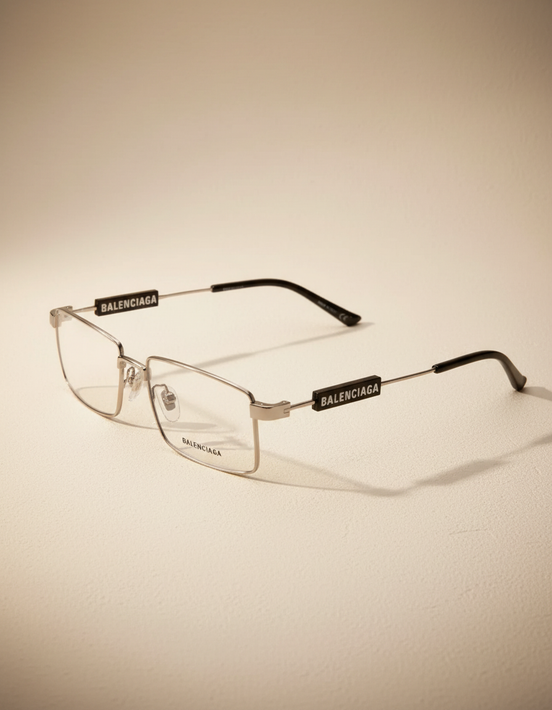 Armação de Grau BALENCIAGA BB01180 Prata