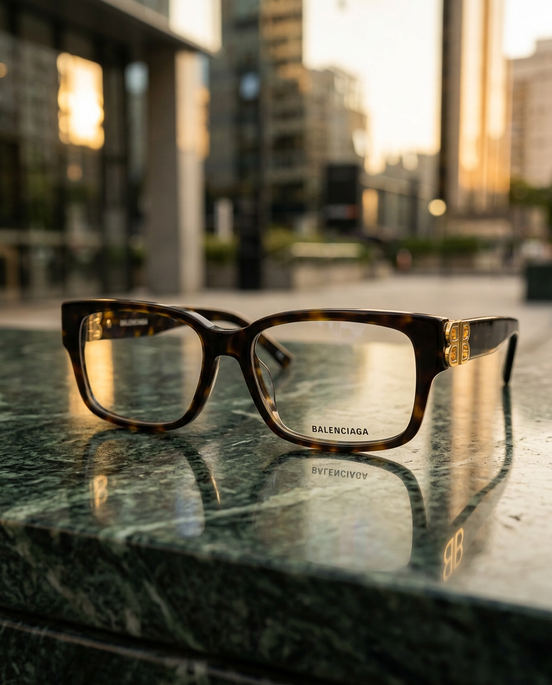 Armação de Grau BALENCIAGA BB01050 Havana