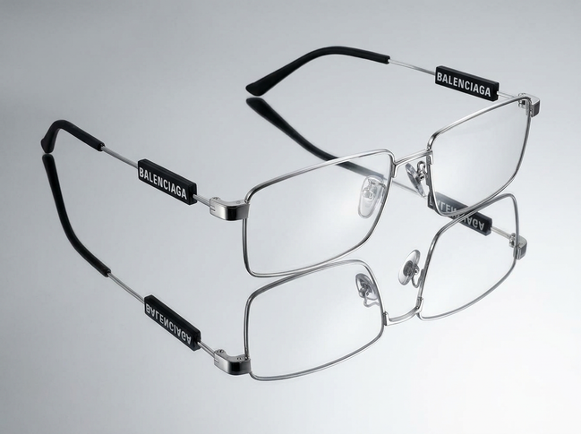Armação de Grau BALENCIAGA BB01180 Prata