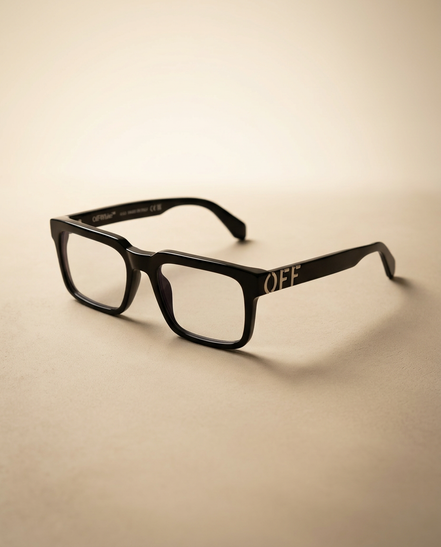 Óculos de Grau OFF-WHITE Style Black 70