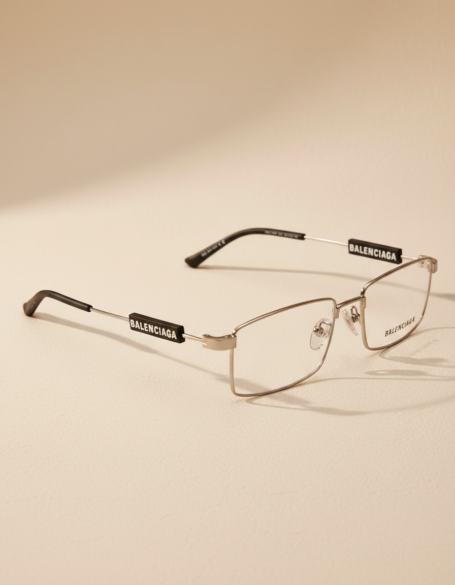 Armação de Grau BALENCIAGA BB01180 Prata