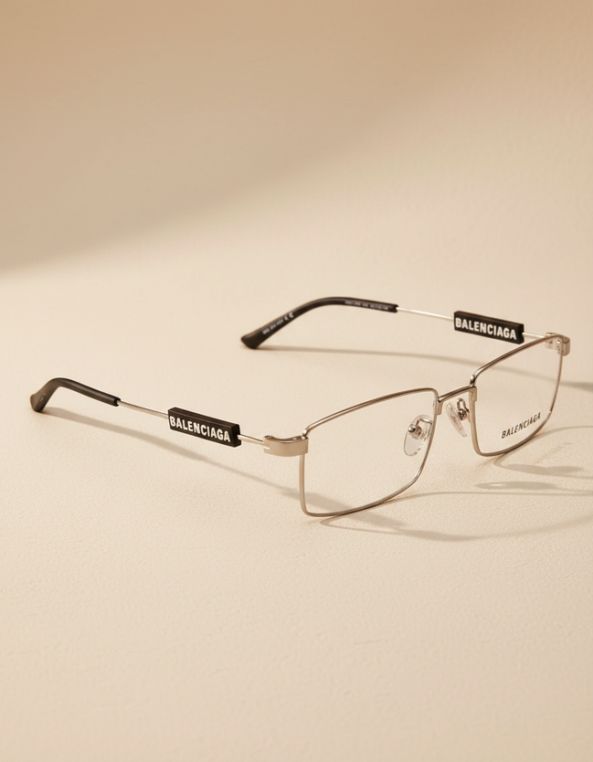 Armação de Grau BALENCIAGA BB01180 Prata