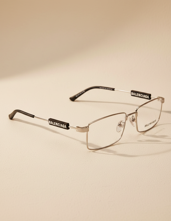 Armação de Grau BALENCIAGA BB01180 Prata