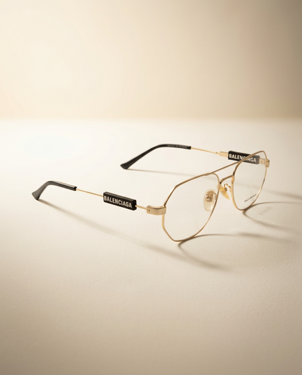 Armação de Grau BALENCIAGA BB01170 Dourado