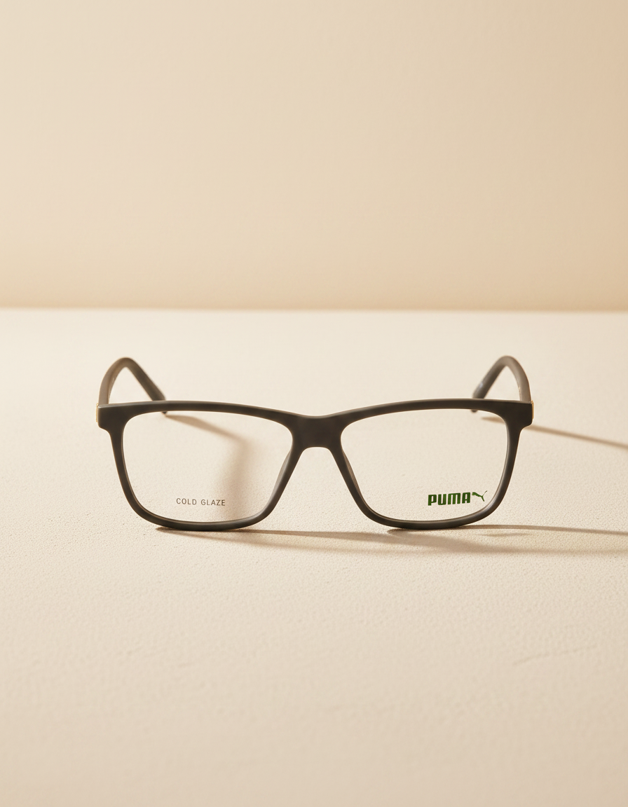 Armação de Grau PUMA PE0136OL Cinza e Verde