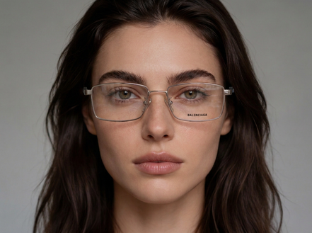 Armação de Grau BALENCIAGA BB01180 Prata