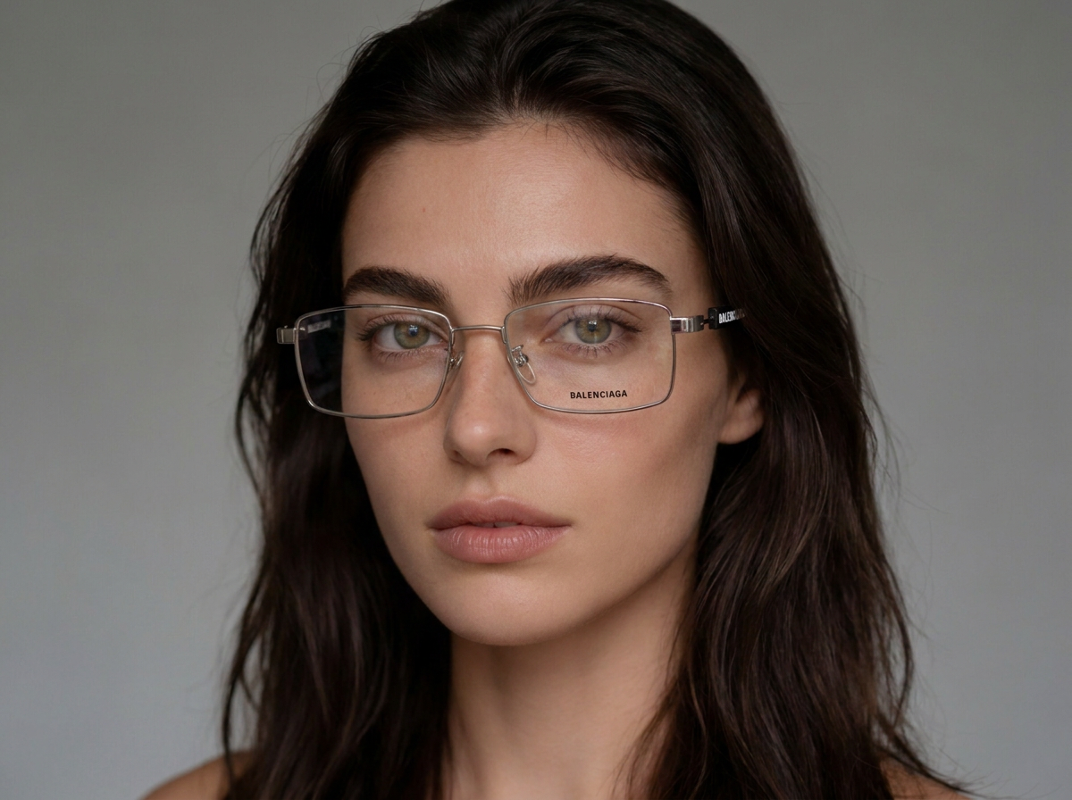Armação de Grau BALENCIAGA BB01180 Prata