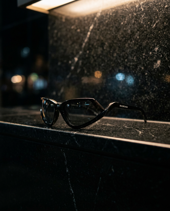 Óculos de Sol BALENCIAGA Lateral Expander Black