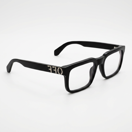 Óculos de Grau OFF-WHITE Style Black 70